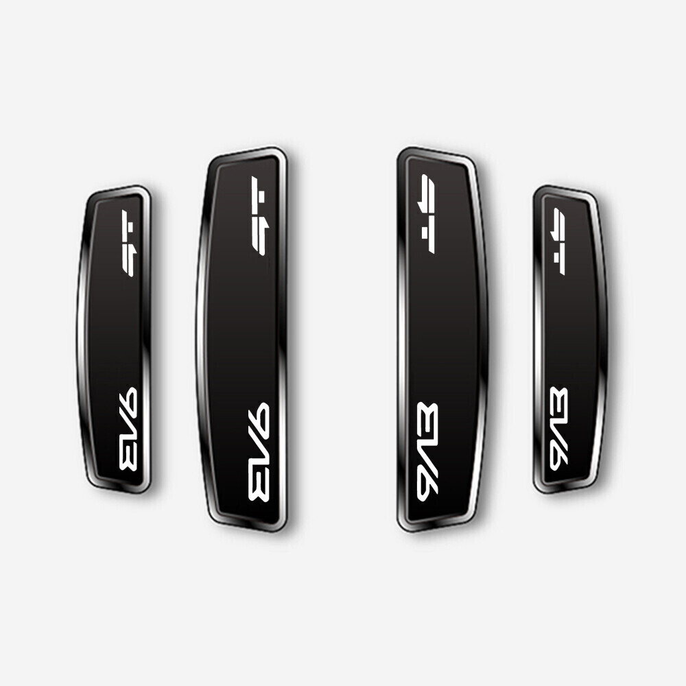 블랙 쉴드 엠블럼 도어가드 EV6 GT