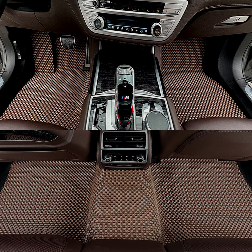 렉스턴 스포츠 칸 (2019~) 전용 3D 엠보싱 차세대 고무매트 1열2열 세트
