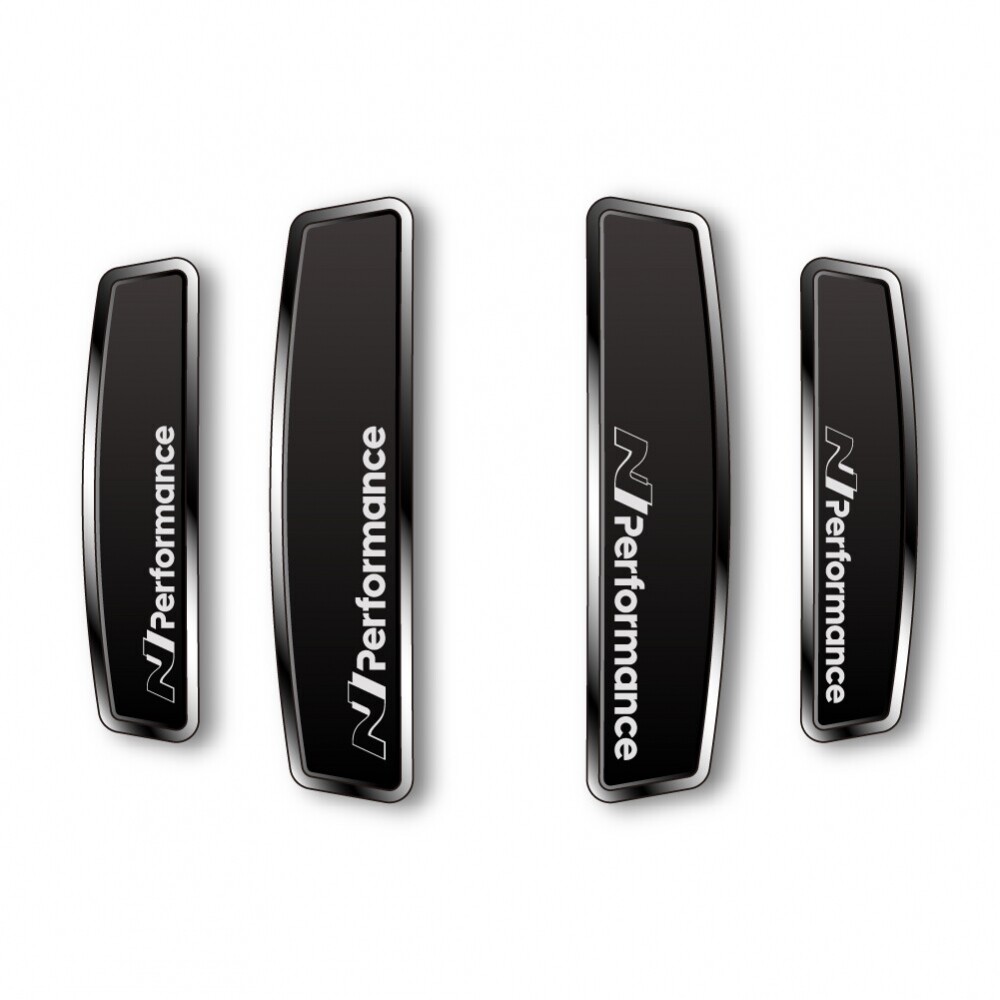 블랙 쉴드 엠블럼 도어가드 벨로스터N 퍼포먼스