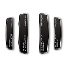 블랙 쉴드 엠블럼 도어가드 올뉴아반떼CN7