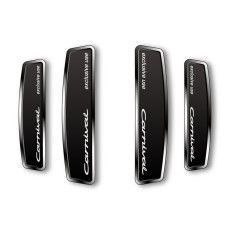 블랙 쉴드 엠블럼 도어가드 카니발KA4