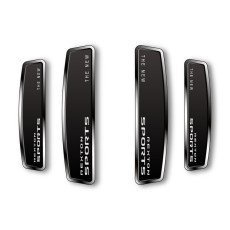 블랙 쉴드 엠블럼 도어가드 더뉴렉스턴스포츠