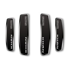 블랙 쉴드 엠블럼 도어가드 더뉴렉스턴스포츠칸