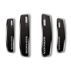 블랙 쉴드 엠블럼 도어가드 쏘나타 N LINE