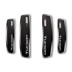 블랙 쉴드 엠블럼 도어가드 투싼 N LINE