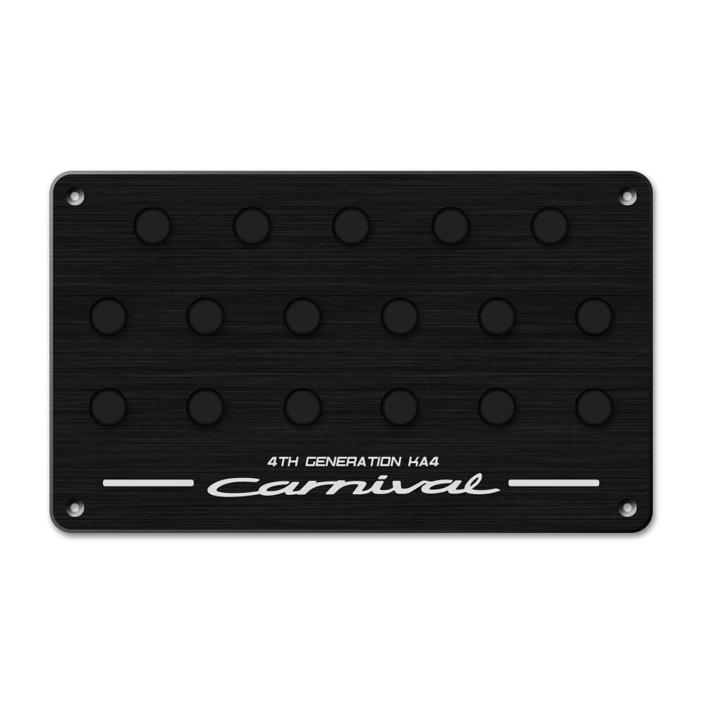 드라이빙 플레이트 카니발KA4 블랙