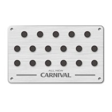 드라이빙 플레이트 올뉴카니발 실버