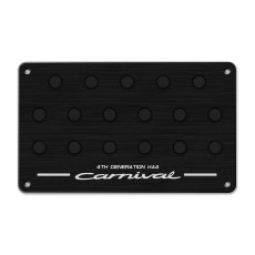 드라이빙 플레이트 카니발KA4 블랙