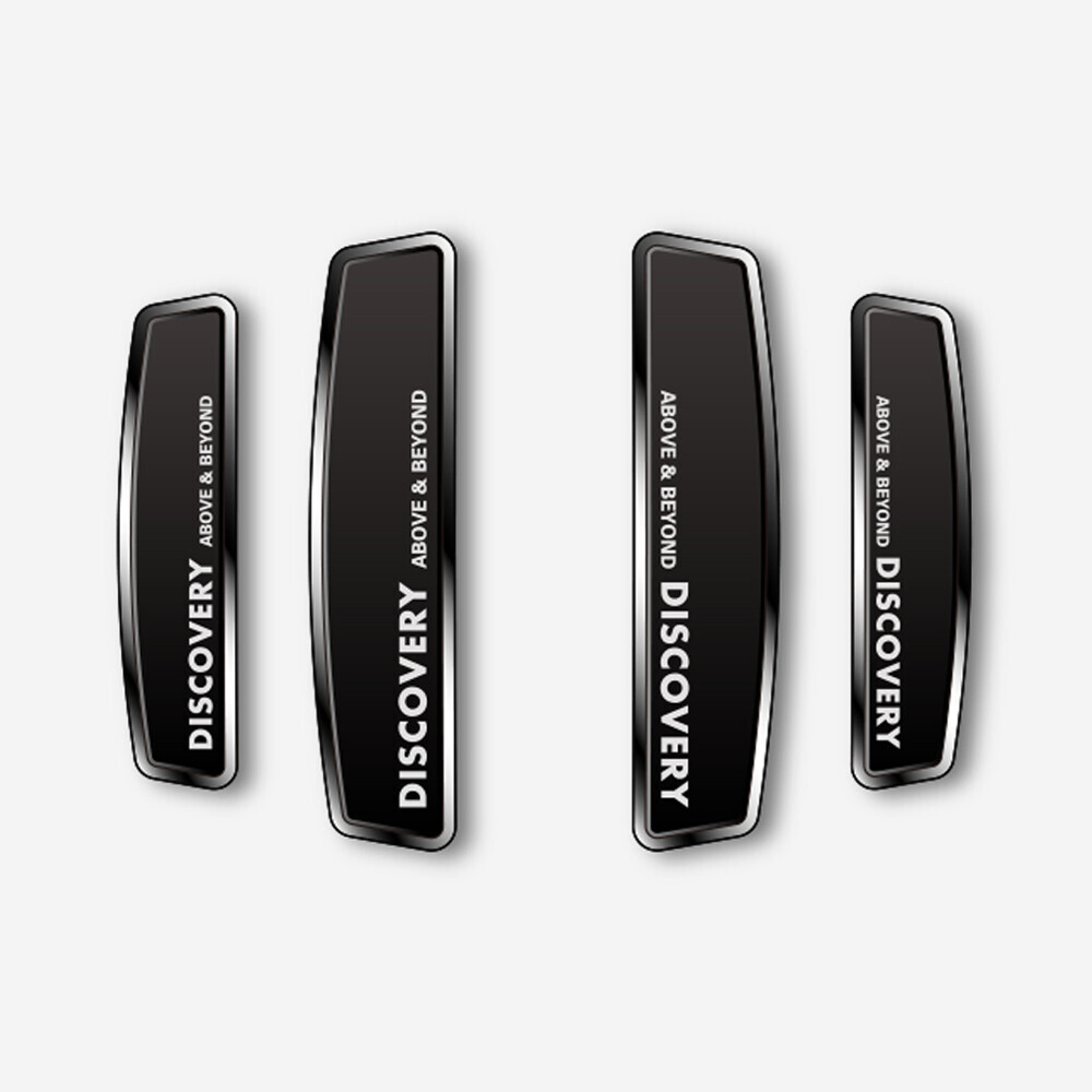 블랙 쉴드 엠블럼 도어가드 디스커버리