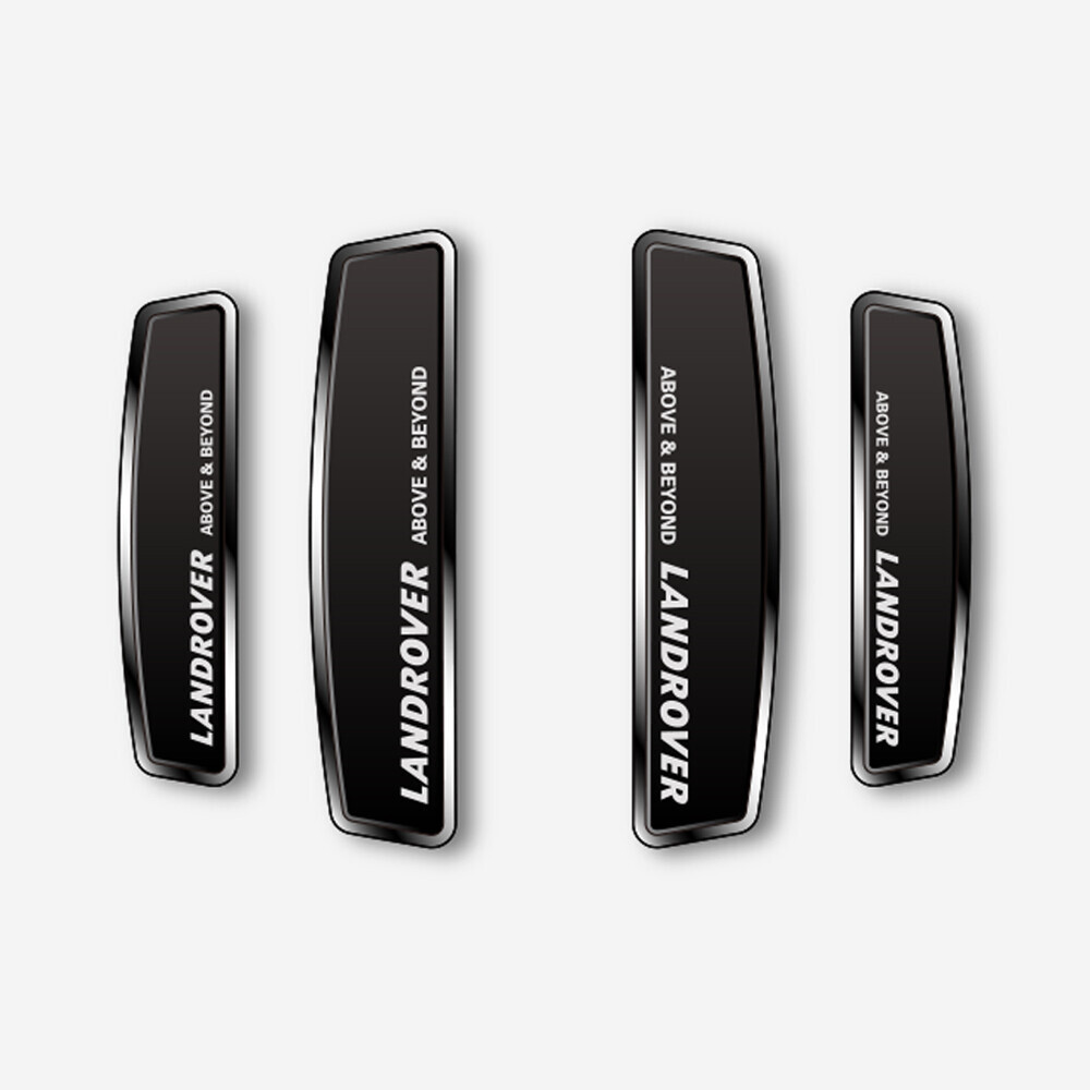 블랙 쉴드 엠블럼 도어가드 랜드로버