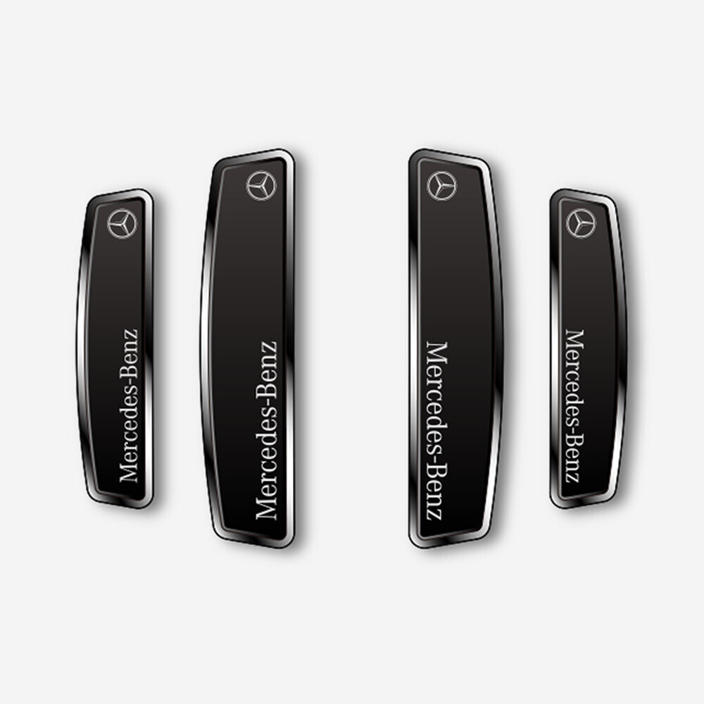 블랙 쉴드 엠블럼 도어가드 메르세데스 벤츠