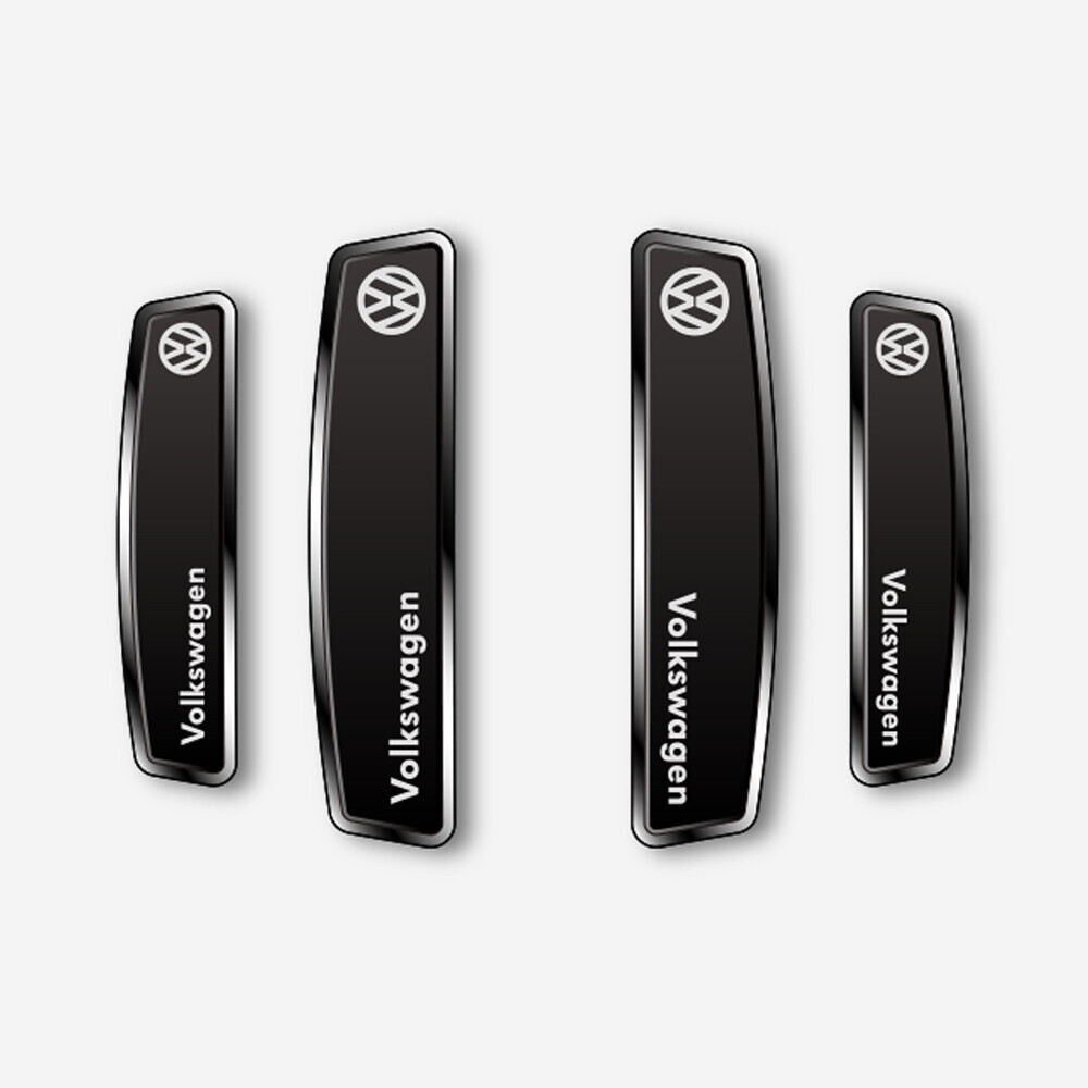 블랙 쉴드 엠블럼 도어가드 폭스바겐