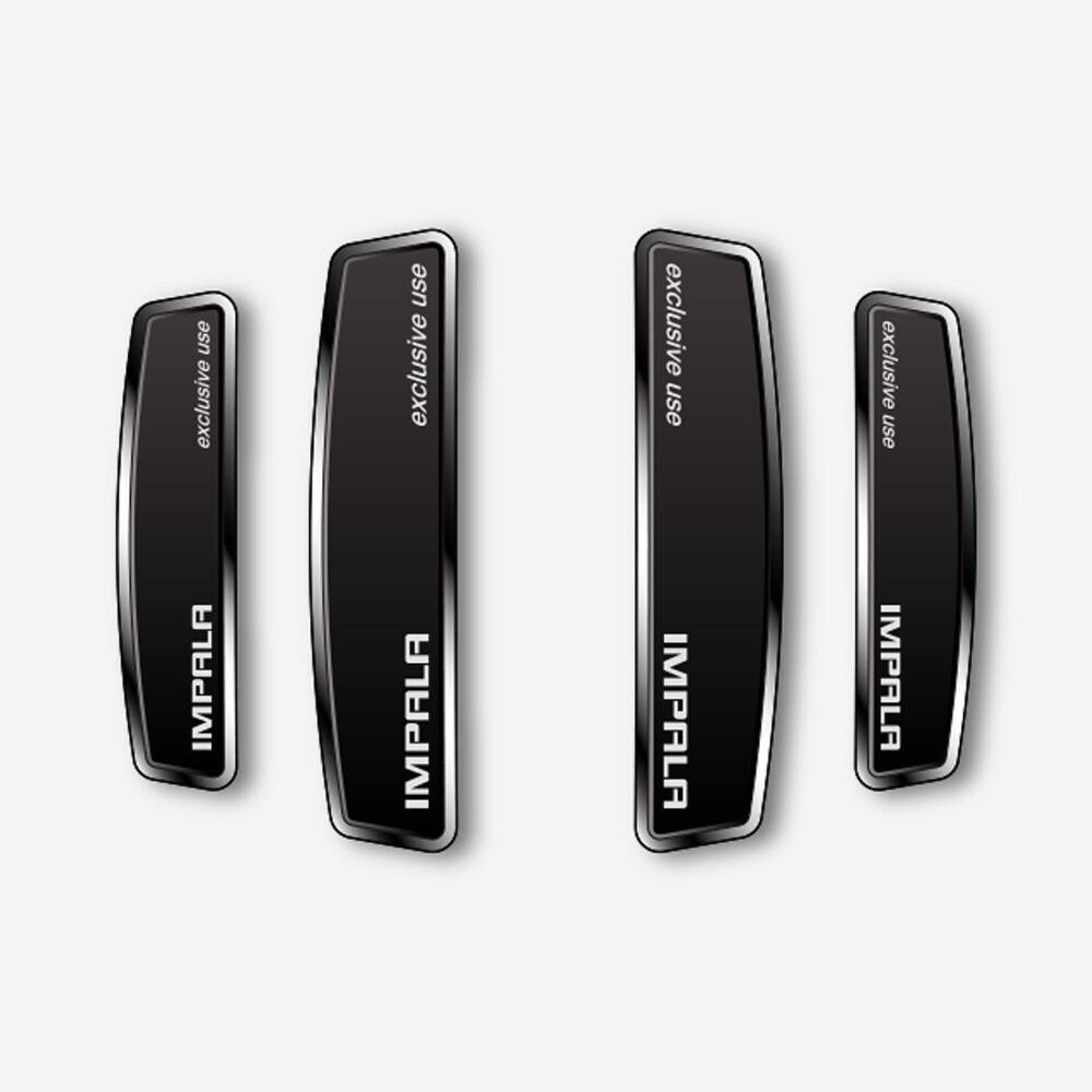 블랙 쉴드 엠블럼 도어가드 임팔라