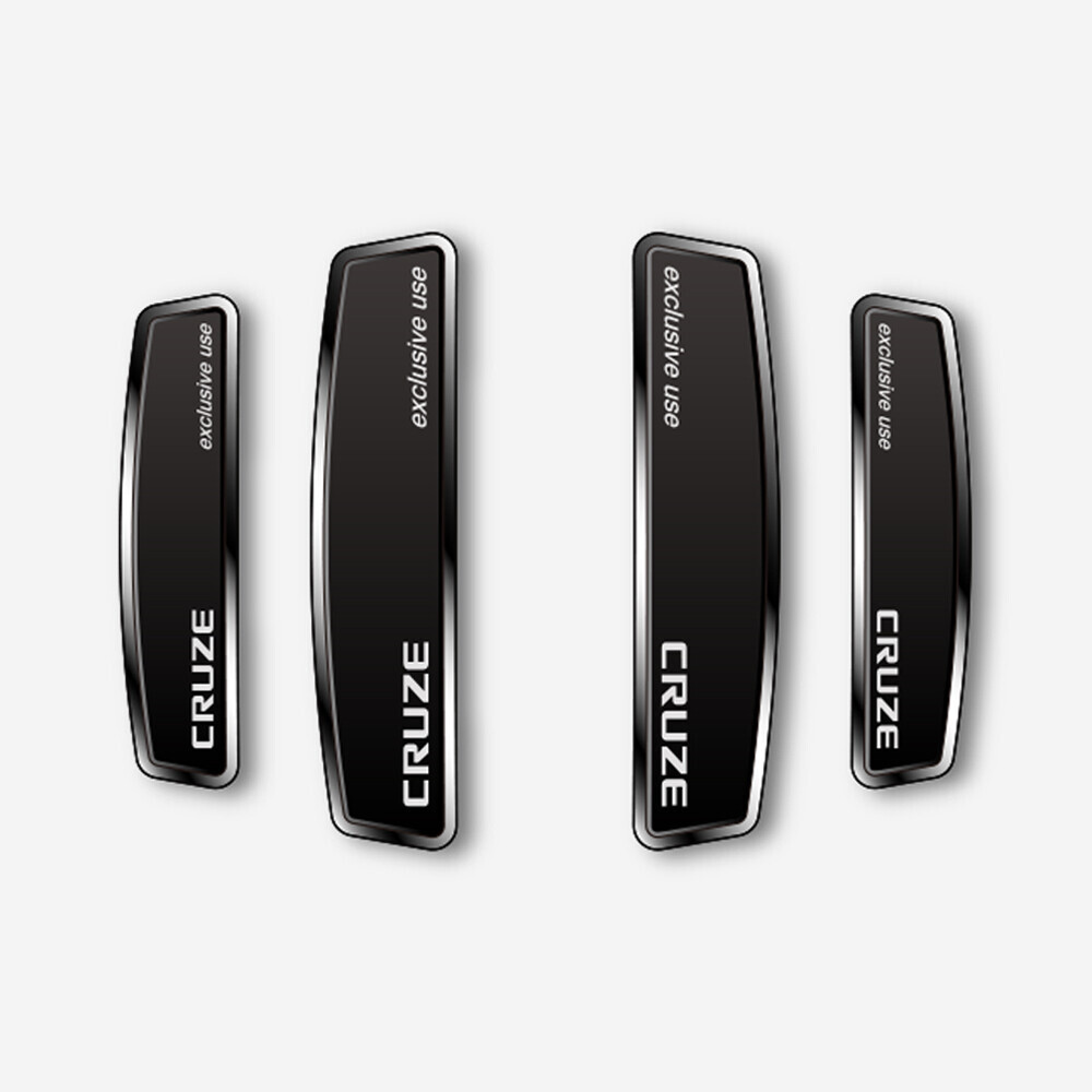 블랙 쉴드 엠블럼 도어가드 크루즈