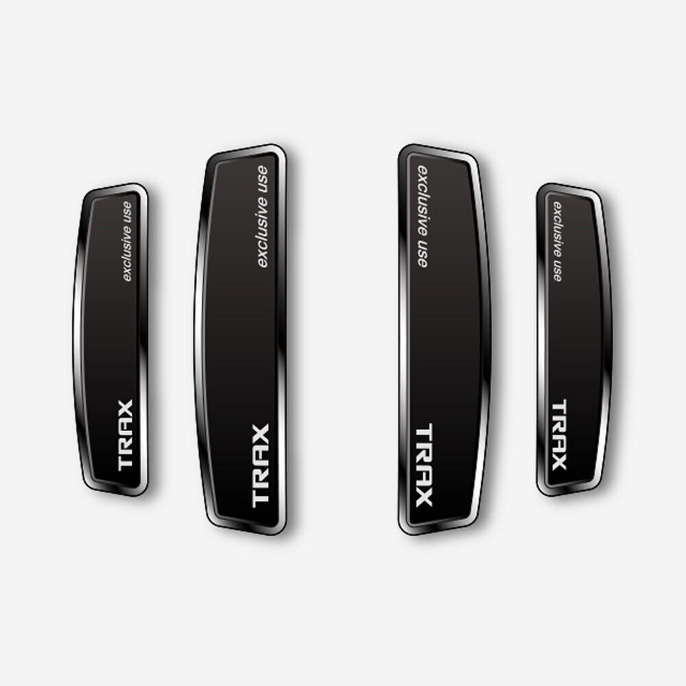 블랙 쉴드 엠블럼 도어가드 트랙스