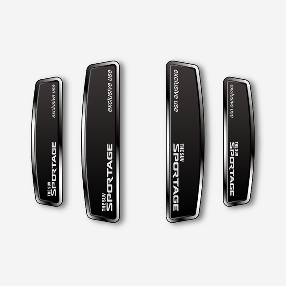블랙 쉴드 엠블럼 도어가드 THE SUV 스포티지