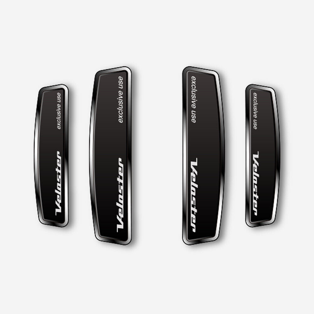 블랙 쉴드 엠블럼 도어가드 벨로스터