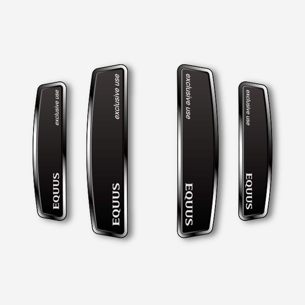 블랙 쉴드 엠블럼 도어가드 에쿠스