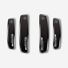 블랙 쉴드 엠블럼 도어가드 AMG