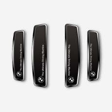 블랙 쉴드 엠블럼 도어가드 BMW