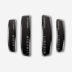 블랙 쉴드 엠블럼 도어가드 링컨