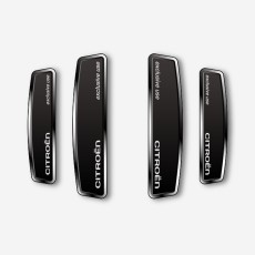 블랙 쉴드 엠블럼 도어가드 시트로엥