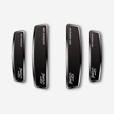 블랙 쉴드 엠블럼 도어가드 포드