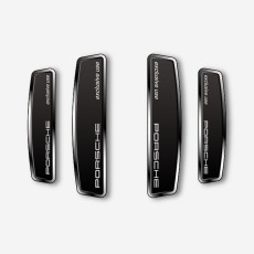 블랙 쉴드 엠블럼 도어가드 포르쉐