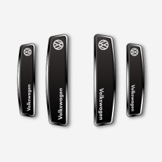 블랙 쉴드 엠블럼 도어가드 폭스바겐