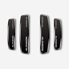 블랙 쉴드 엠블럼 도어가드 알페온