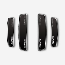 블랙 쉴드 엠블럼 도어가드 SM5