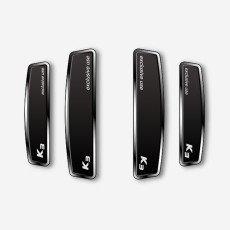 블랙 쉴드 엠블럼 도어가드 K3