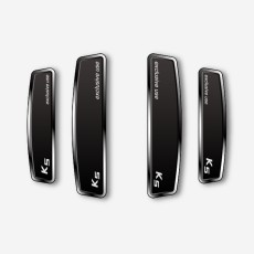 블랙 쉴드 엠블럼 도어가드 K5