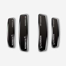 블랙 쉴드 엠블럼 도어가드 쏘렌토R