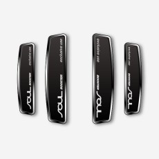 블랙 쉴드 엠블럼 도어가드 쏘울부스터