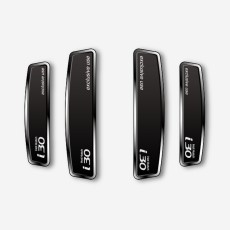 블랙 쉴드 엠블럼 도어가드 i30