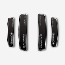 블랙 쉴드 엠블럼 도어가드 싼타페TM