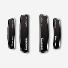 블랙 쉴드 엠블럼 도어가드 투스카니