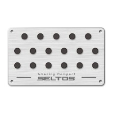 드라이빙 플레이트 셀토스 실버