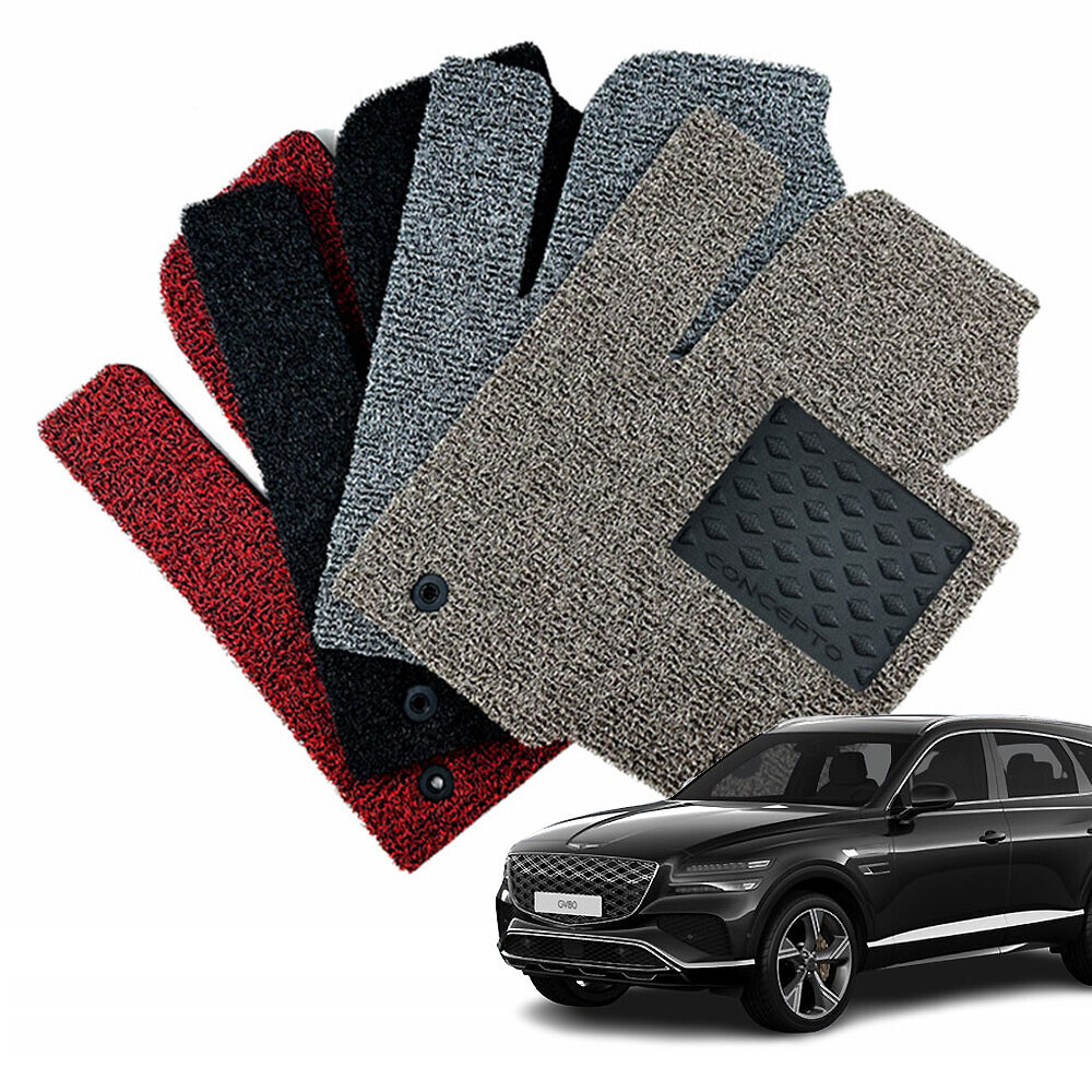 컨셉토디자인 확장형 코일매트 제네시스GV80 1열2열 세트