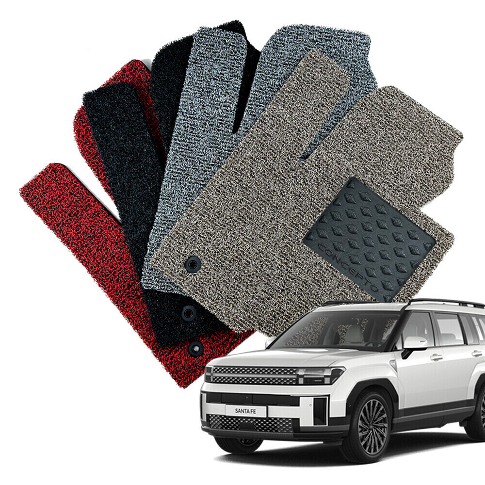 컨셉토디자인 확장형 코일매트 싼타페MX5 운전석1p