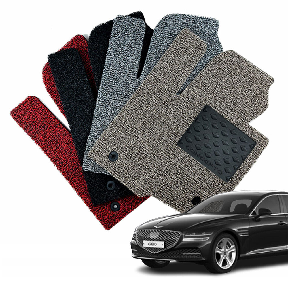 컨셉토디자인 확장형 코일매트 제네시스 더올뉴G80 3세대 운전석1p