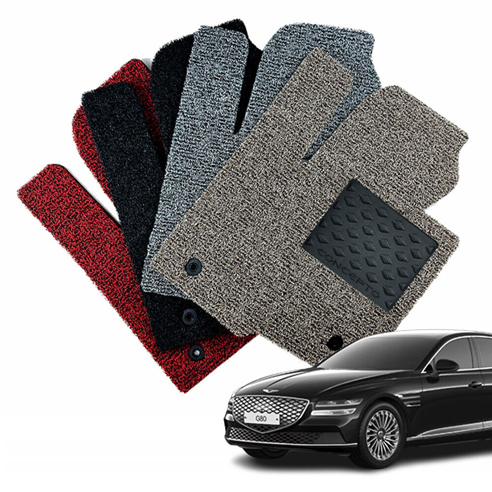 컨셉토디자인 확장형 코일매트 제네시스 G80 일렉트리파이드 RG3 전기차 운전석1p