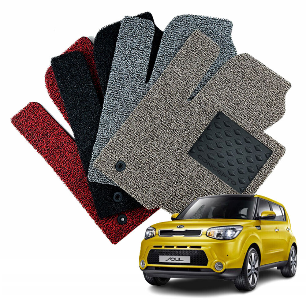 컨셉토디자인 확장형 코일매트 올뉴 쏘울 1열2열 세트