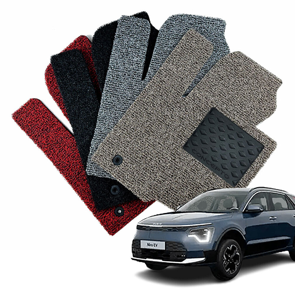 컨셉토디자인 확장형 코일매트 디올뉴 니로 EV 1열2열 세트