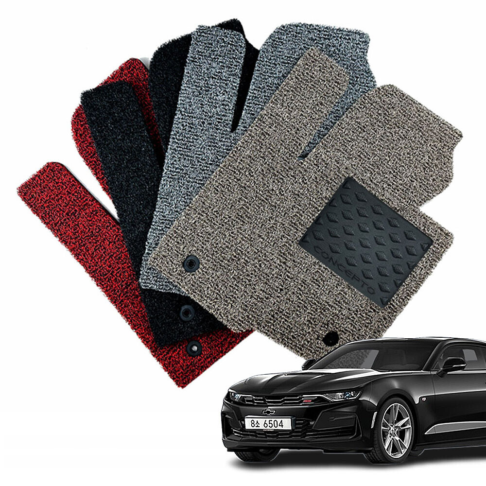 컨셉토디자인 확장형 코일매트 카마로 SS 1열2열 세트