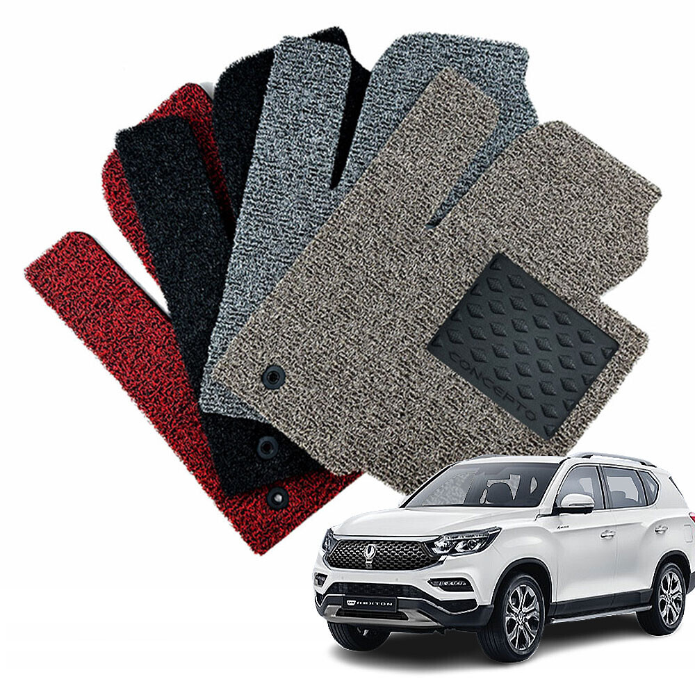 컨셉토디자인 확장형 코일매트 G4렉스턴 (2017~2020) 1열2열 세트