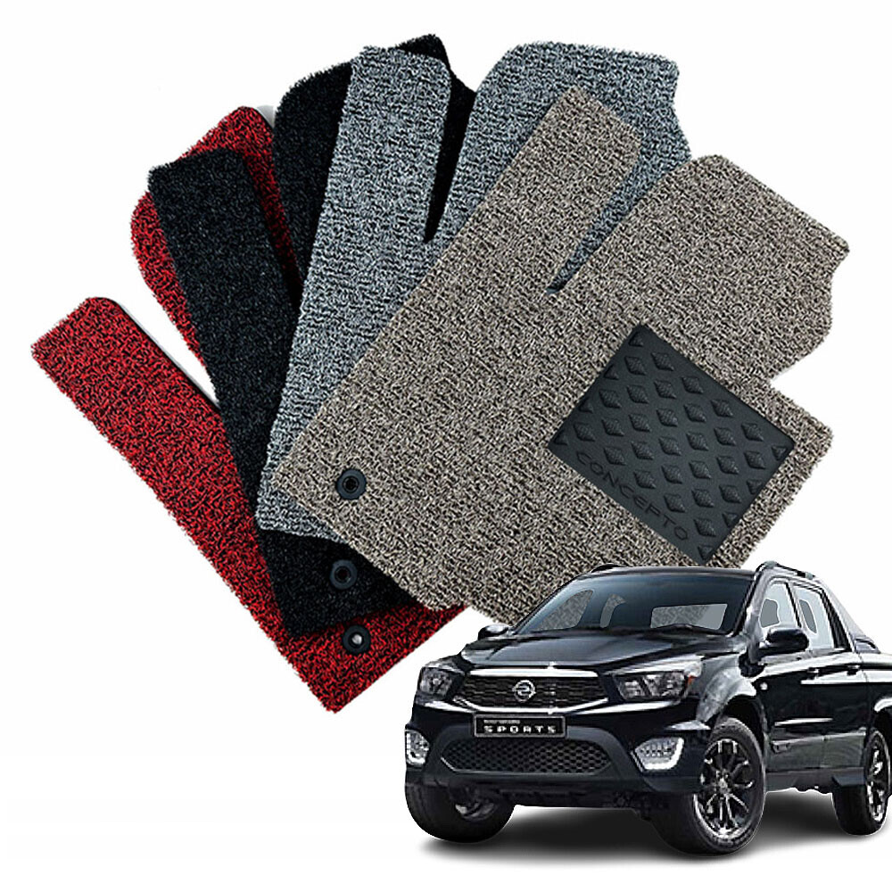 컨셉토디자인 확장형 코일매트 코란도 스포츠 1열2열 세트