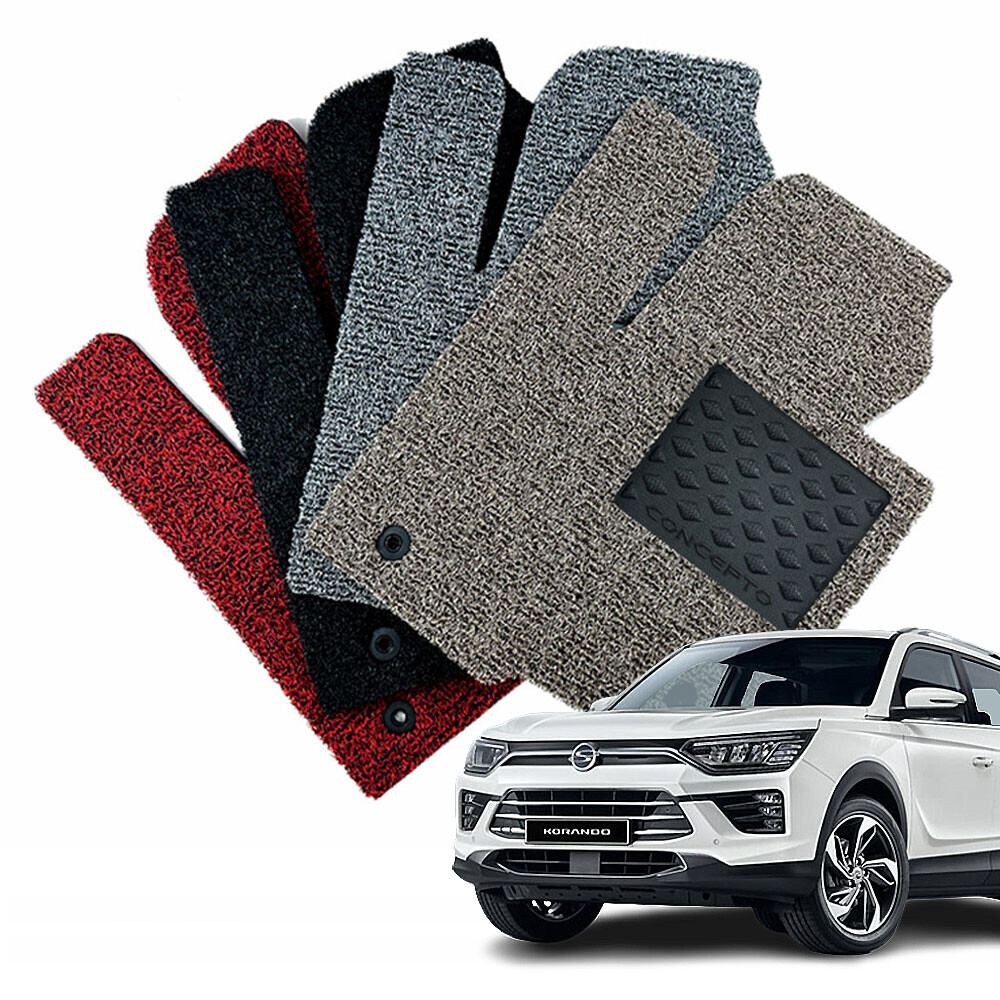 컨셉토디자인 확장형 코일매트 뷰티풀 코란도 리스팩 (2019~2022.4) 운전석1p