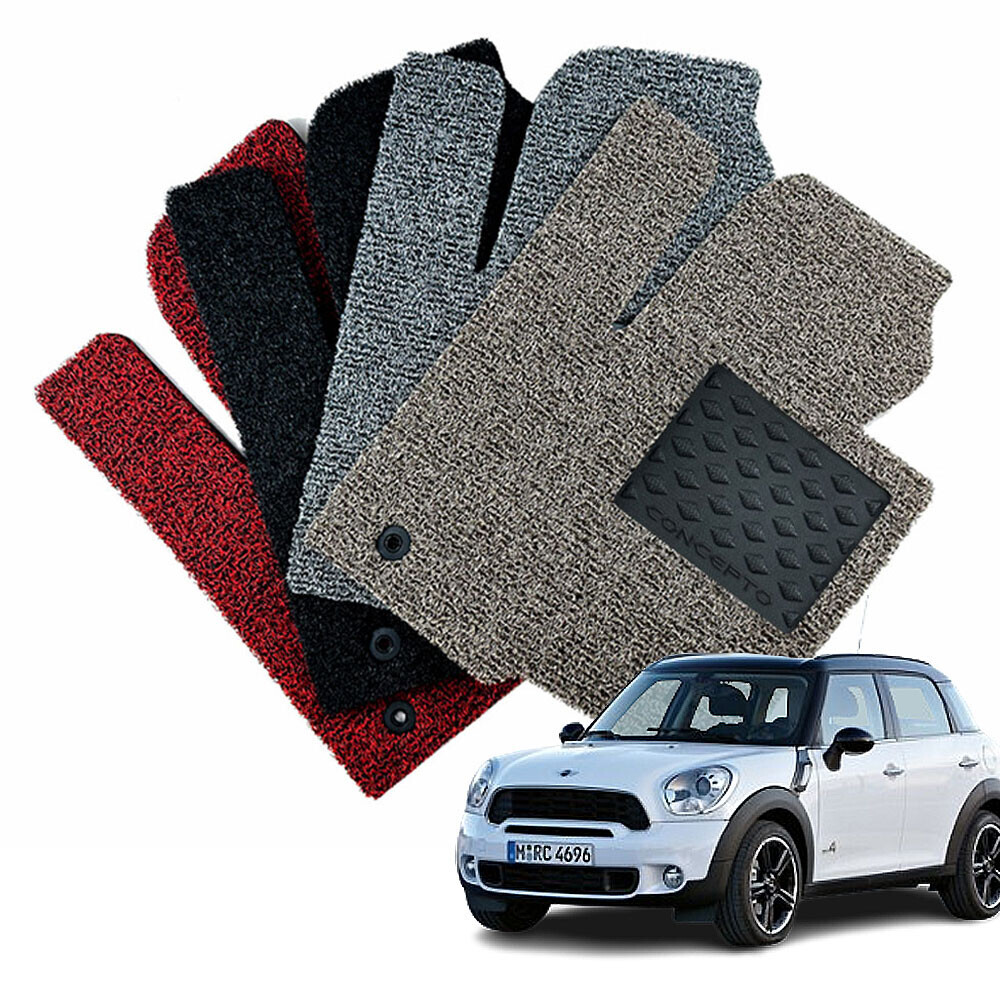 컨셉토디자인 확장형 코일매트 미니 컨트리맨 1세대 R60 (~2016) 1열2열 세트